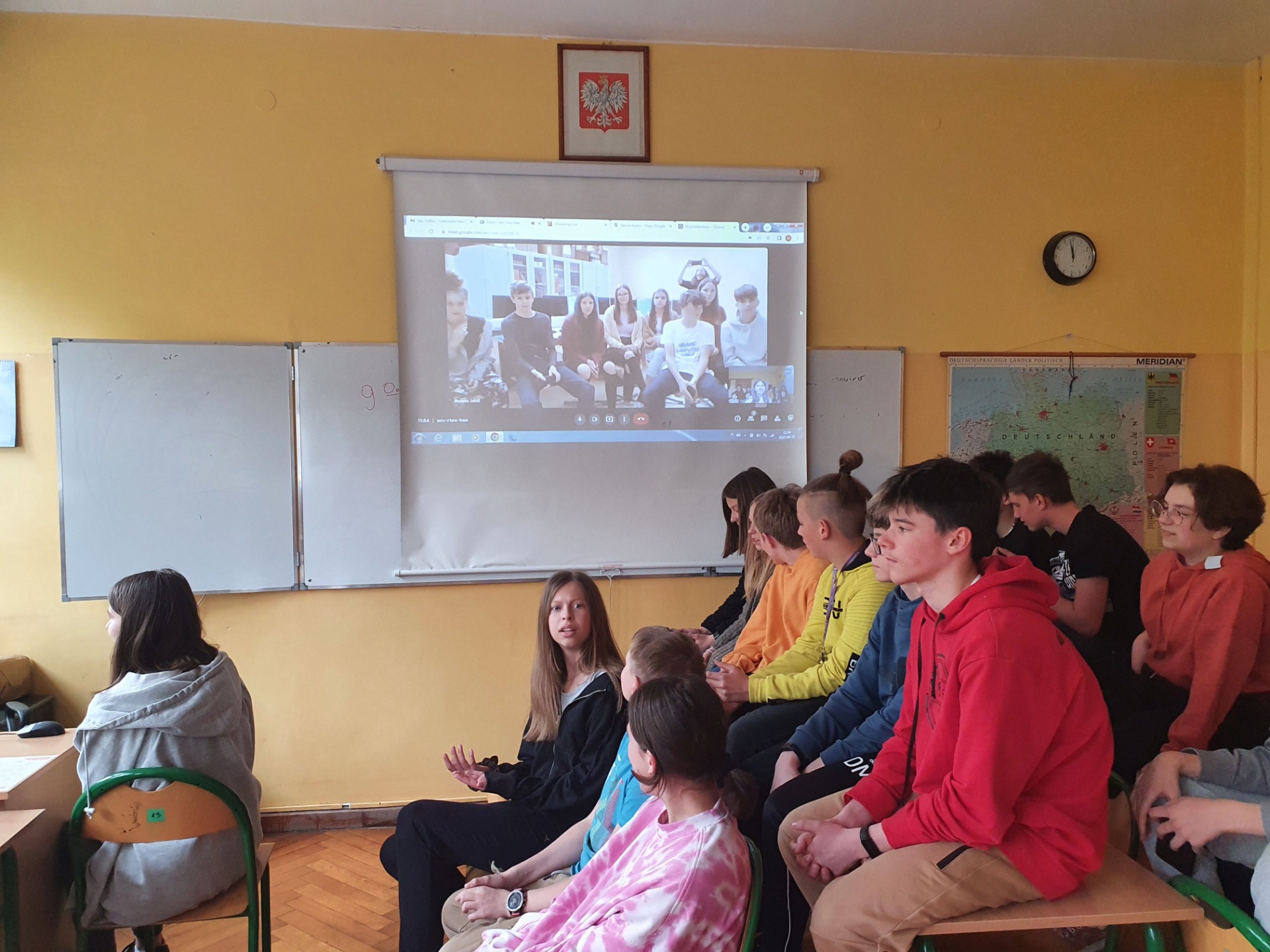 Spotkanie z uczniami ze Słowenii - Obrazek 2